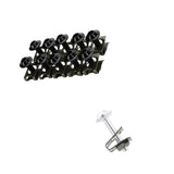 Maxbell 20 Pieces M6*6mm License Plate Frame Fairing Bolts Fastener Clips Screws Kit