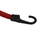 Maxbell 2 Pieces Adjustable Motorcycle Luggage Tie Down Bungee Straps Cords with Hooks