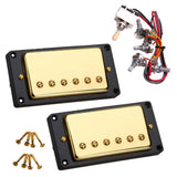 Maxbell Sealed Humbucker Pickup Set & Circuit Wiring For GIBSON LP EPIPHONE Guitars