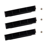 Maxbell 3x Hard Drive Caddy Bezel Mounting Bracket Sheet w/ Screws for DELLE6420