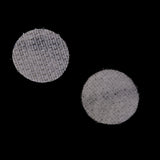 Maxbell 140 Pairs Self Adhesive Hook Loop Fastener Tape Stick on Coins Dots Black White 16mm
