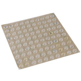 Maxbell 10 Sheet Adhesive Sticky Door Feet Furniture Bumper Kitchen Cupboard Cabinet Drawer Buffer Stop Pad 1000pcs