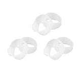 Maxbell 6Pcs Leg Slimming Silicone Magnetic Toe Rings for Muscle Activation Fat Burn