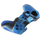 Maxbell Camo Navy Silicone Skin Case Cover w/Joystick Caps for PS4 Controller