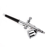 Maxbell 0.2mm 7cc Gravity Feed Airbrush Air Brush Spray Gun Painting +1/8" Air Hose