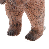 Maxbell Realistic Standing Brown Bear Wild Animal Model Action Figure Kids Toy Gift