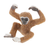 Maxbell Realistic Little Gibbon Wild Animal Figurine Model Action Figure Kids Toy