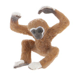 Maxbell Realistic Little Gibbon Wild Animal Figurine Model Action Figure Kids Toy