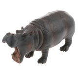 Maxbell Realistic Hippopotamus Wild Animal Figurine Model Action Figure Kid Toy Gift