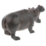 Maxbell Realistic Hippopotamus Wild Animal Figurine Model Action Figure Kid Toy Gift