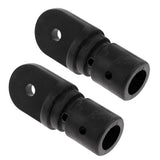 Maxbell 2 Pieces Nylon Marine Boat Bimini Top Fitting 22mm Tube Inside Eye End