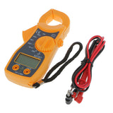 Maxbell Digital Handheld Voltmeter Ammeter Ohmmeter Multimeter AC DC Tester Clamp Meter LCD Display with Red / Black Test Lead Wires