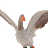 Maxbell Realistic Goose Farm Yard Animal Figurine Model Action Figure Kids Toy Gift