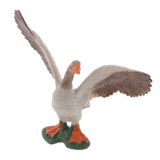 Maxbell Realistic Goose Farm Yard Animal Figurine Model Action Figure Kids Toy Gift