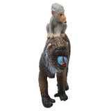 Maxbell Realistic Mandrill Female With Baby Monkey Animal Model Figurine Kids Toy