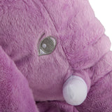 Maxbell Large-sized Purple Soft Stuffed Animal Doll Cotton Cushion Pillow Cover Child Toy