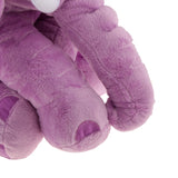 Maxbell Large-sized Purple Soft Stuffed Animal Doll Cotton Cushion Pillow Cover Child Toy