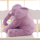 Maxbell Large-sized Purple Soft Stuffed Animal Doll Cotton Cushion Pillow Cover Child Toy