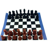 Maxbell Chess Game Set International Chess wi/ 180mm Chessboard Table Game Toy