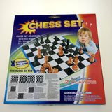 Maxbell Chess Game Set International Chess wi/ 180mm Chessboard Table Game Toy