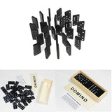 Maxbell Children's Domino Game Toy Set of 28 Pcs with Wooden Box Traditional Gift