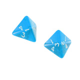 Maxbell NEW Multi-Sided Dice 5pcs/set TRPG Dungeons & Dragons D4 Play Games Blue