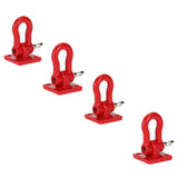 Maxbell 4PCS RC Car Tow Hook for Traxxas Hsp Redcat RC4WD Axial Scx10 D90 Car truck