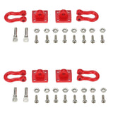 Maxbell 4PCS RC Car Tow Hook for Traxxas Hsp Redcat RC4WD Axial Scx10 D90 Car truck