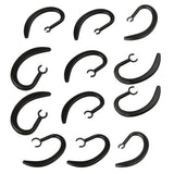 Maxbell 12x Wireless Bluetooth Headset Ear Hooks Loops Clips Replacement Parts Black