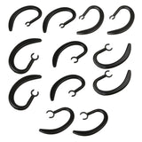 Maxbell 12x Wireless Bluetooth Headset Ear Hooks Loops Clips Replacement Parts Black