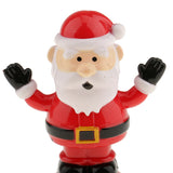 Maxbell Plastic Solar Powered Dancing Flip Flap Car Home Desk Dancer Bobble Toy Ornament Santa Claus