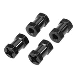 Maxbell 4 Pieces 12mm Wheel Hub Hex Adaptor with 20mm Extension Set for 1/10 AXIAL SCX10 RC Car Truck Rock Crawler Parts