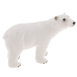 Maxbell Realistic Polar Bear Wild Animal Figurine Model Action Figure Kids Toy #2