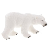 Maxbell Realistic Polar Bear Wild Animal Figurine Model Action Figure Kids Toy #1