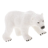 Maxbell Realistic Polar Bear Wild Animal Figurine Model Action Figure Kids Toy #1