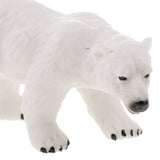 Maxbell Realistic Polar Bear Wild Animal Figurine Model Action Figure Kids Toy #1