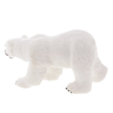 Maxbell Realistic Polar Bear Wild Animal Figurine Model Action Figure Kids Toy #1