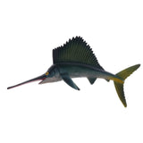 Maxbell Realistic Plastic Animal Swordfish Model Figure Sailfish Model Figurine Kids Toy Both Indoor/Outdoor Play Home Office Decoration Birthday Gift