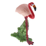 Maxbell Simulation Wildlife Jungle Flamingo Animal Model Action Figures Toys Kid Educational Toy Home Office Collectibles Decoration