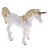 Maxbell Simulation White Horse Animal Model Action Figures Toys Kid Educational Toy Home Office Collectibles Decoration