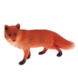 Maxbell Simulation Wildlife Forest Animal Model Red Fox Action Figures Toys Kid Educational Toy Home Collectibles Decoration