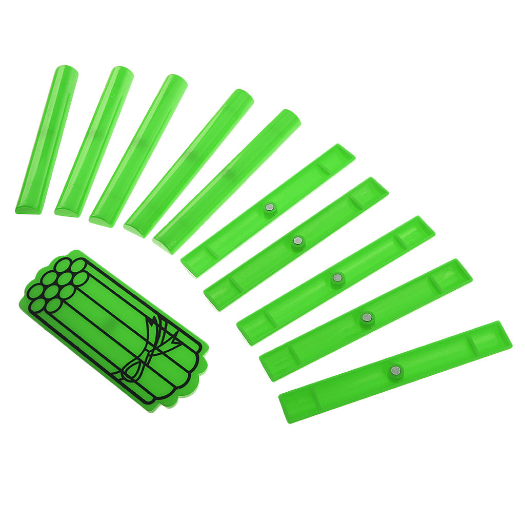 ⚡️Buy Maxbell 10 Pack Green Magnetic Counting Sticks Rods Montessori ...