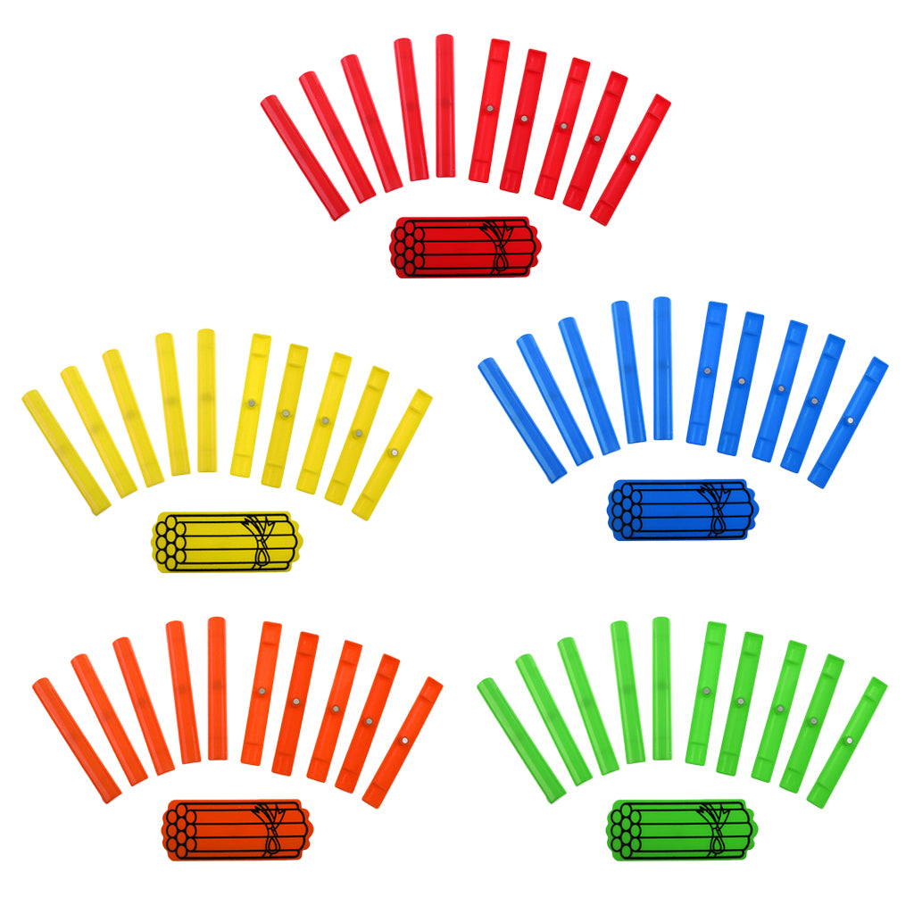 ⚡️Buy Maxbell 10 Pack Green Magnetic Counting Sticks Rods Montessori ...