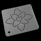 Maxbell 2 Piece Flower Stencil Plastic Quilting Template for Patchwork Sewing Quilting