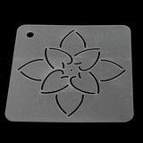 Maxbell 2 Piece Flower Stencil Plastic Quilting Template for Patchwork Sewing Quilting