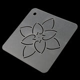 Maxbell 2 Piece Flower Stencil Plastic Quilting Template for Patchwork Sewing Quilting