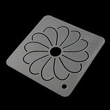 Maxbell 2 Piece Flower Stencil Plastic Quilting Template for Patchwork Sewing Quilting