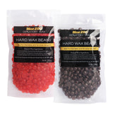 Maxbell 2 Bag 100g Stripless Painless Depilatory Hot Film Beans Pearl Pellets Waxing Body Bikini Hair Removal Strawberry & Chocolate Scent