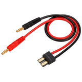 Maxbell 2pcs Male to 4.0 Male Banana Connector Charge Cable for Traxxas RC Car 36CM