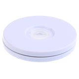 Maxbell Plastic Turntable Plate Rotating Disc Base Turn Table Display Props for Watches Phone Jewelry Dia:3'' White